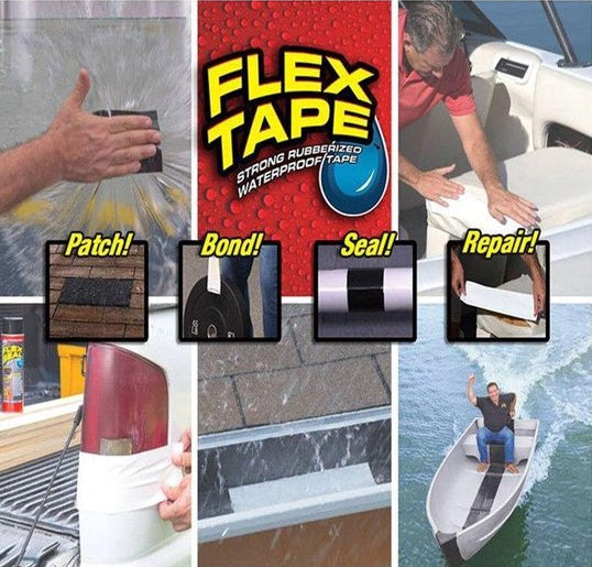 FLEX TAPE - INSTANT REPAIRS: ULTRA-STRONG SEALING, AND MAXIMUM DURABILITY