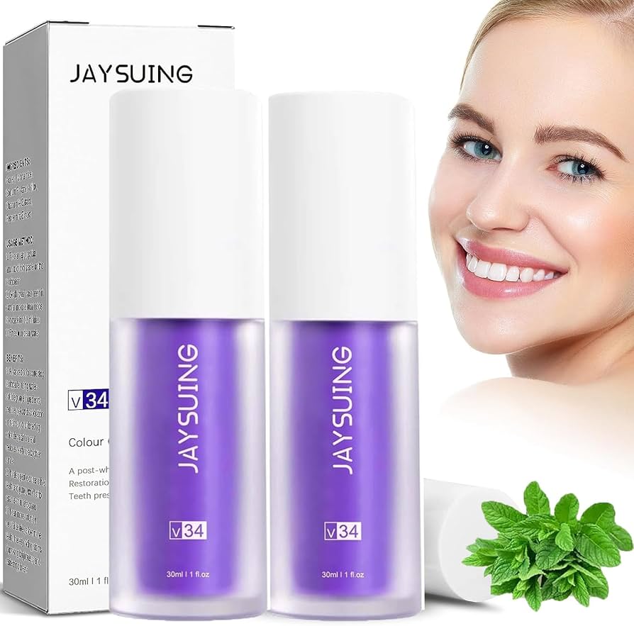 JAYSUING - V34 TEETH WHITENING MOUSSE: A REVOLUTION IN TEETH WHITENING