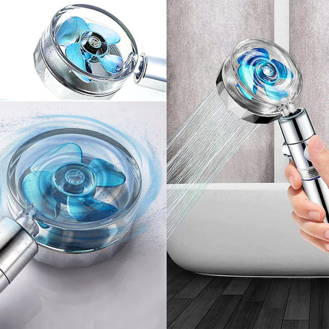 TURBOJET | Luxury Shower Head With Advanced Massage Technology: Enjoy a Relaxing Massage While You Shower